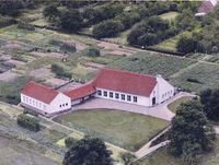 7 Buer - ev. Gemeindehaus und Kirndergarten 1955 -Foto v. ev. Pfarramt -
